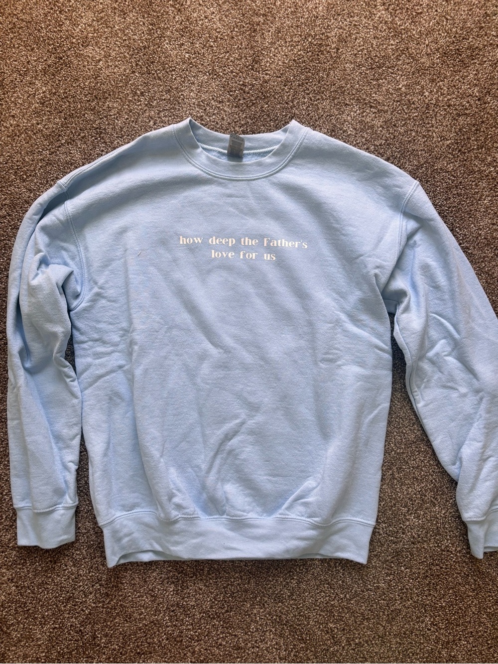Gildan Light Blue crewneck